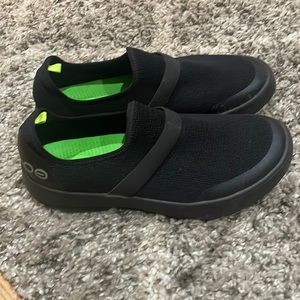 Oofos slip ons
